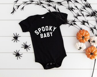Spooky Baby Instant Download Cut File / Fall svg / October svg / Onesie svg / Halloween svg / Funny Fall svg dla Cricut