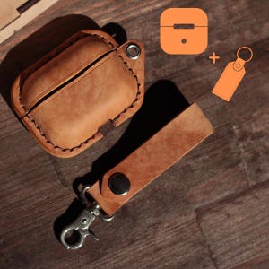 AirPods Case Leather AirPod Pro 2 Cover Custom AirPod 3 Holder Stylish AirPod 4 Case Durable AirPods Pro Case Elegant Protection