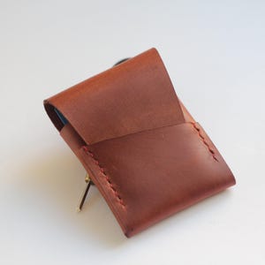 Kaartportemonnee minimalistische leren portemonnee op maat gemaakte minimalistische portemonnee heren leren creditcard slanke portemonnee lederen EDC op maat gemaakte gepersonaliseerde portemonnee