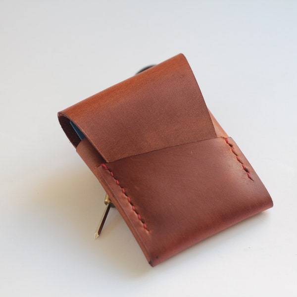 Minimalist Wallet, Minimalist Leather Wallet, Minimalist Wallet Men, Leather Card Holder, Slim Wallet, Leather EDC, Personalized Wallet