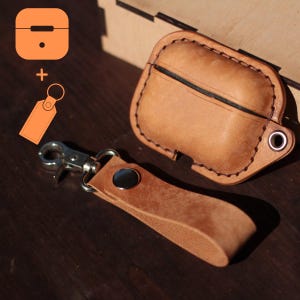 Custodia per Airpod 4 in vera pelle personalizzata per AirPods Pro, regalo di Natale, custodia in pelle per cuffie wireless Bluetooth, custodia personalizzata