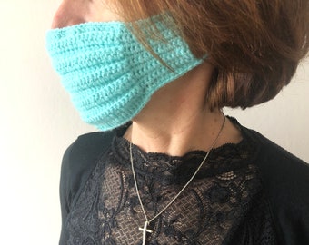 Covid19 Washable Face Mask -  Handmade knitwear