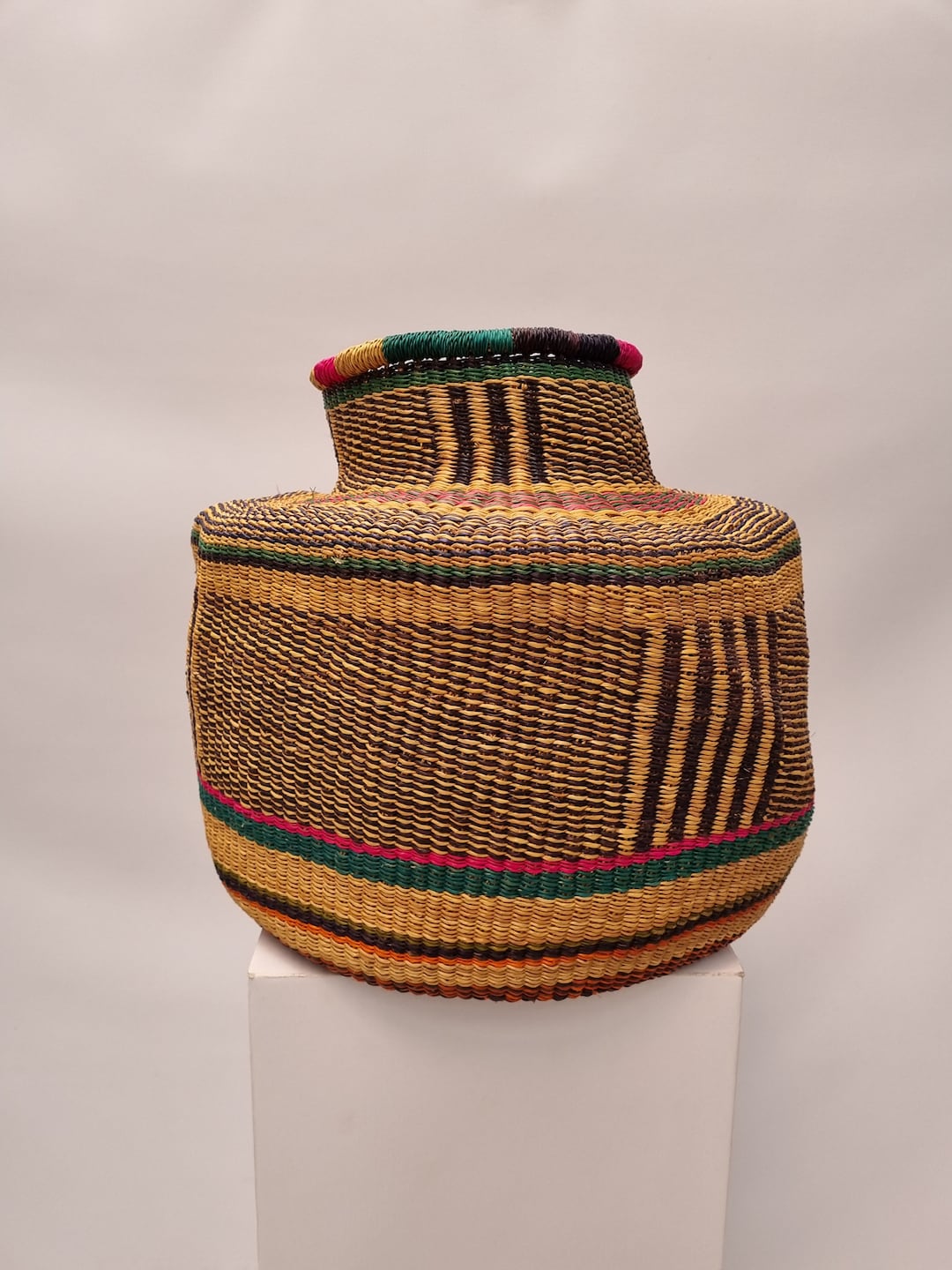 Ghanaian Baskets for Decoration - Etsy