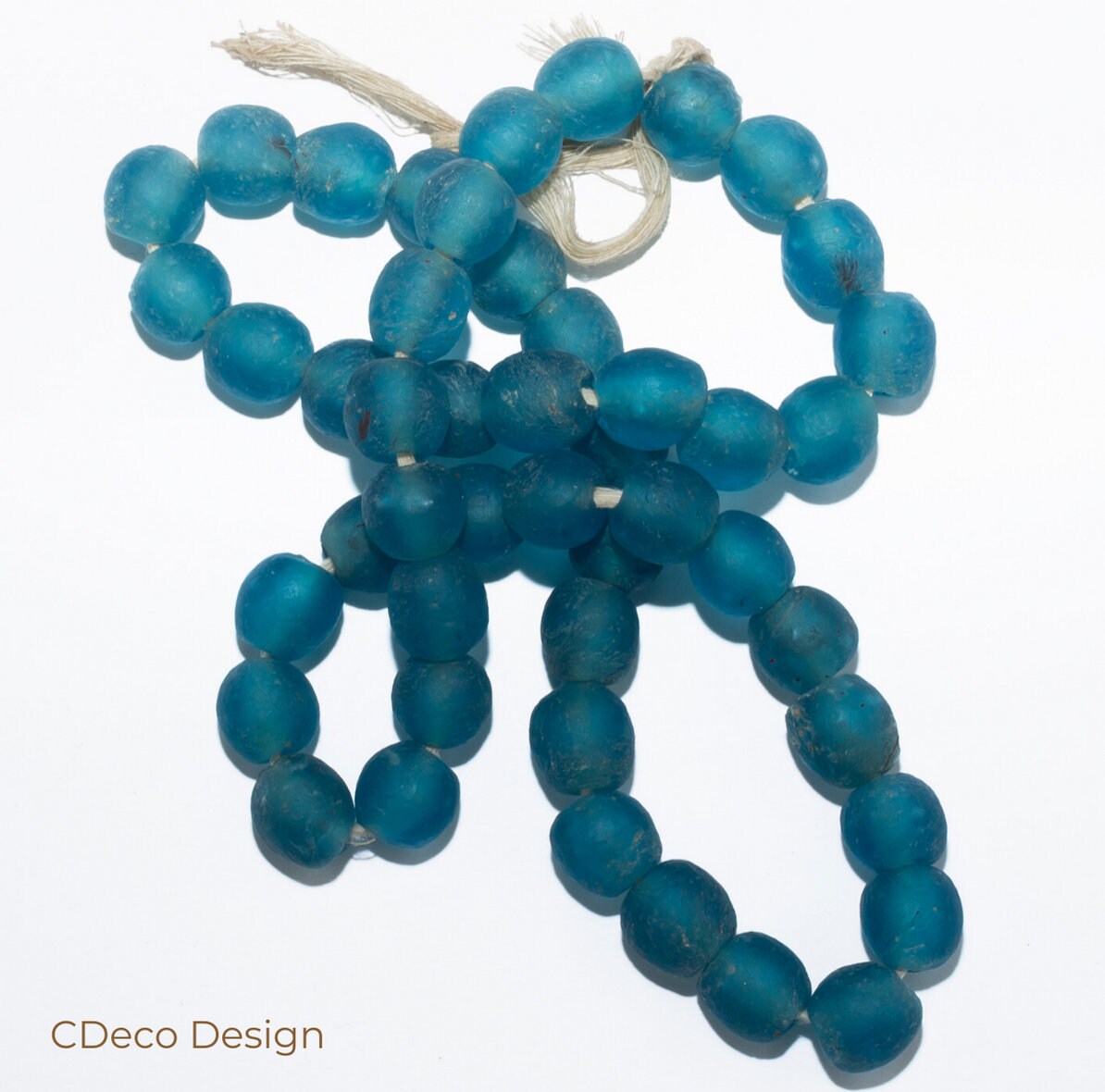 Clay Beads Handmade in Mali djenne. African Terracota Beads. 