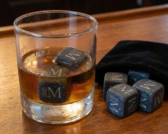 Personalized Whiskey Stones Set: Custom Logo Gift