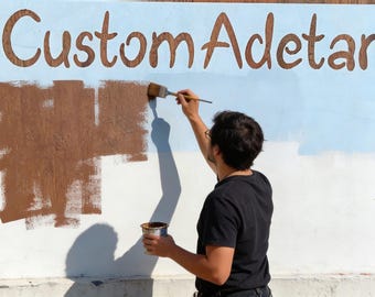 Custom Stencil - Adetar font- Mylar 10 mil