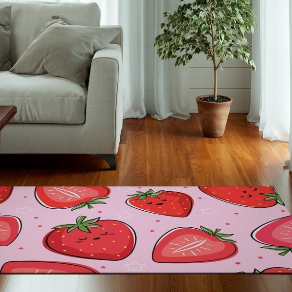 Fruits Design Rug Etsy