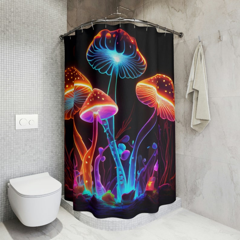 Enchanted Fungi Shower Curtain NCU0DDK2380