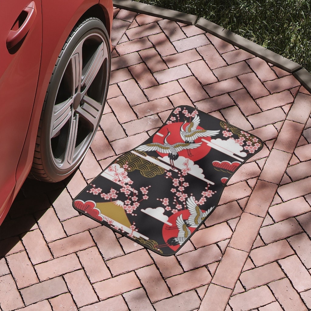 Buy Japanese Traditional Car Floor Mats Japanese Sakura Flowers