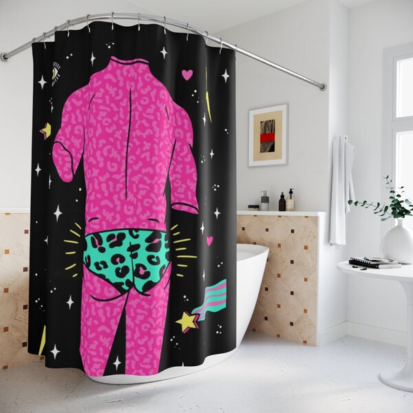 Funny Shower Curtain Etsy
