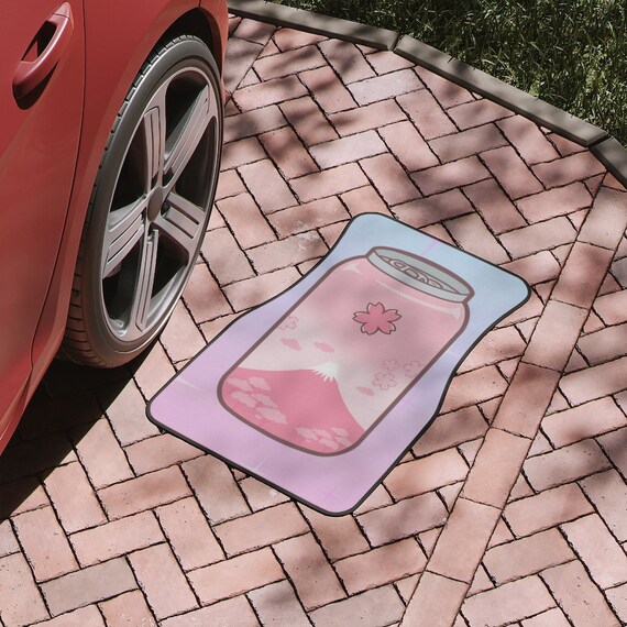 Kawaii car cheap floor mats