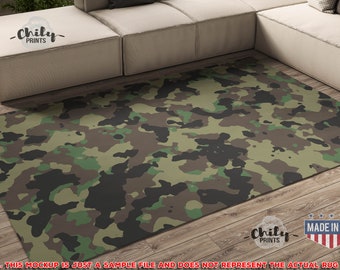 InterestPrint ADEDIY Area Rug Camouflage and Stars Area Rug 2'7 x 1'8 Floor Mat Carpet For Living Room Bedroom InterestPrint ADEDIY Area Rug Camouflage and Stars Area Rug 2'7 x 1'8 Floor Mat Carpet For Living Room Bedroom