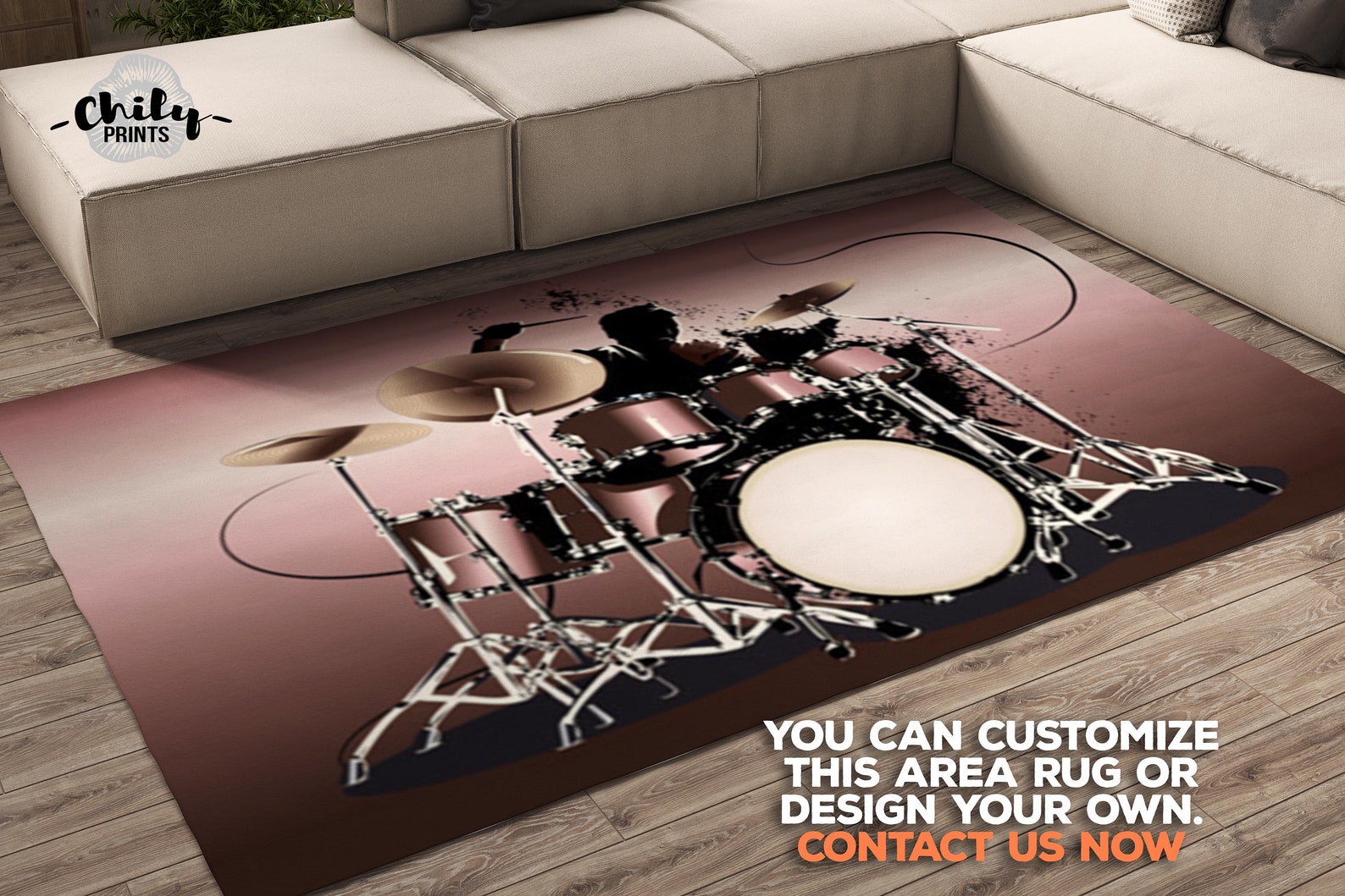 Drums Area Rugs Drummer Home Decor Gift Carpet Music Room Etsy