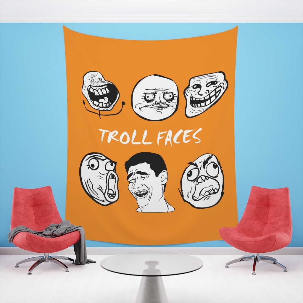 TrollFace -F****ck Art Print
