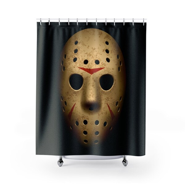 Scary Shower Curtains Etsy