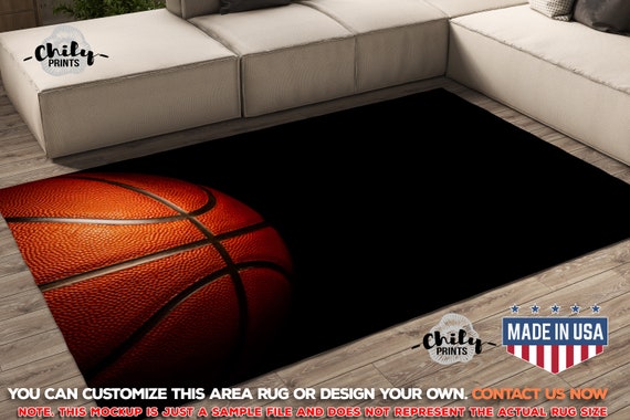 Tapis de zone de basket-ball, décor de salle de joueur de basket-ball, tapis  de cadeau de joueur de basket-ball, tapis de zone de cadeau de maman de  basket-ball, tapis de basket-ball -