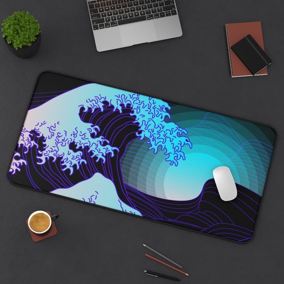 Pop Art Style Desk Mat Vaporwave Deskmat View On The Etsy