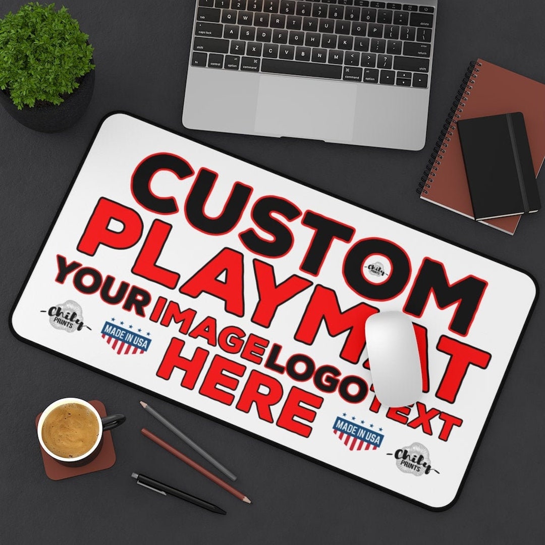 Custom Playmat Personalized Custom Playmat Custom Deskmat 4 Etsy