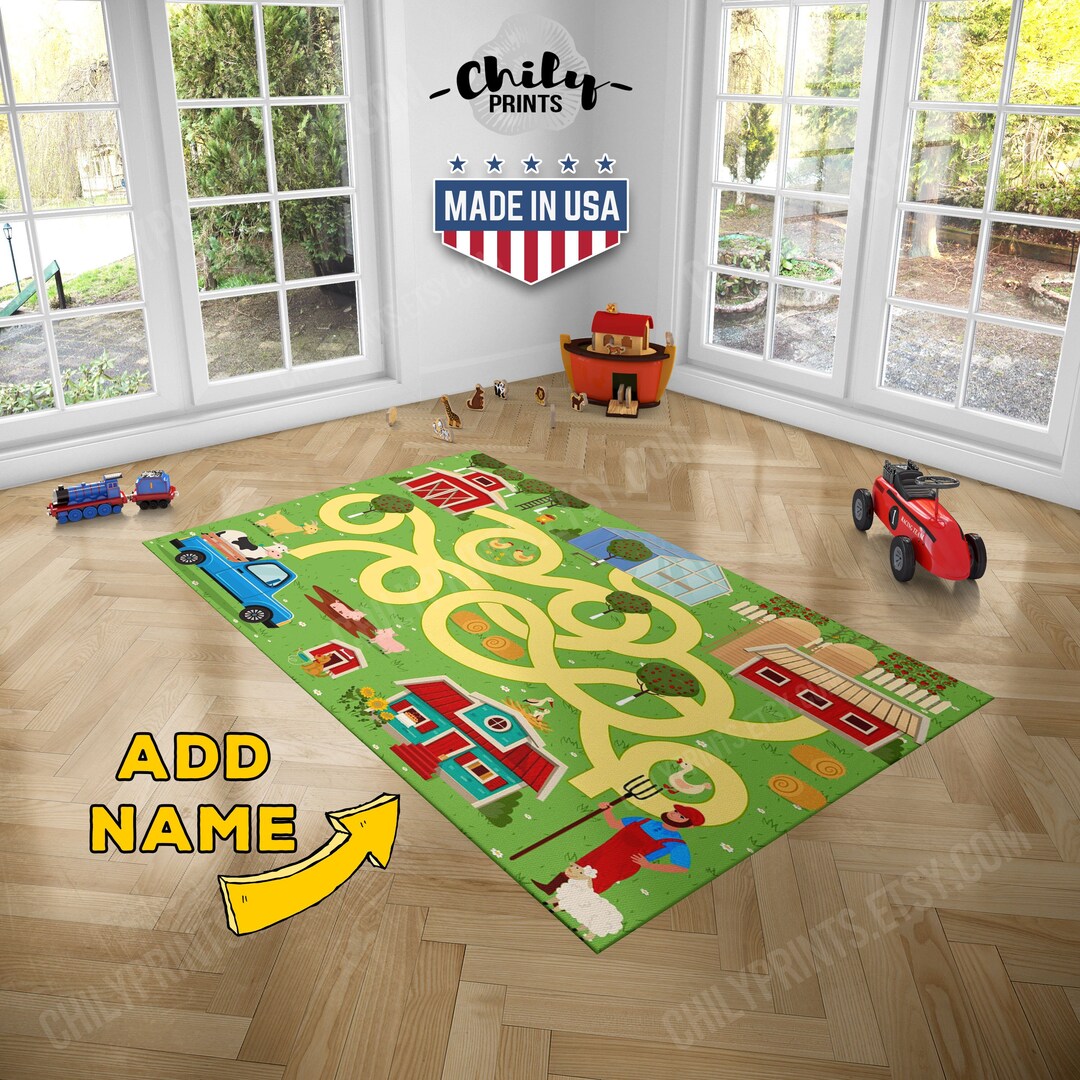 Tractor Rug Farmhouse Floor Plans Farm Nursery Rug Cute Tractor Nursery