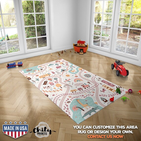 Nursery play sales mat rug