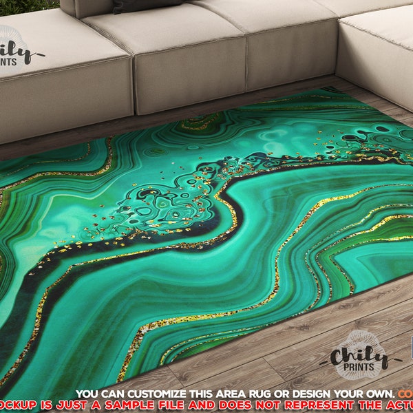 Emerald Green Rug Etsy