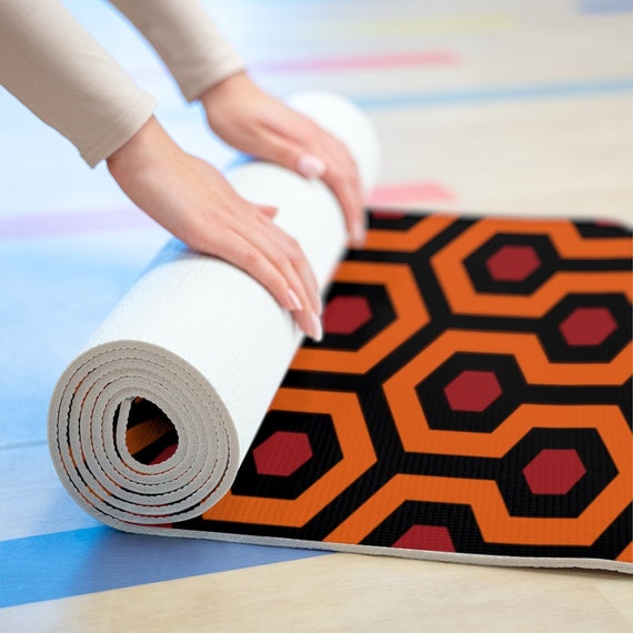 Carpet print hotsell yoga mat