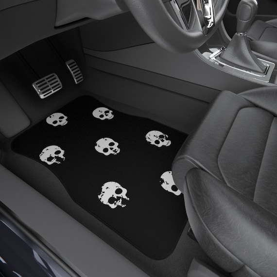 Skull car mats deals