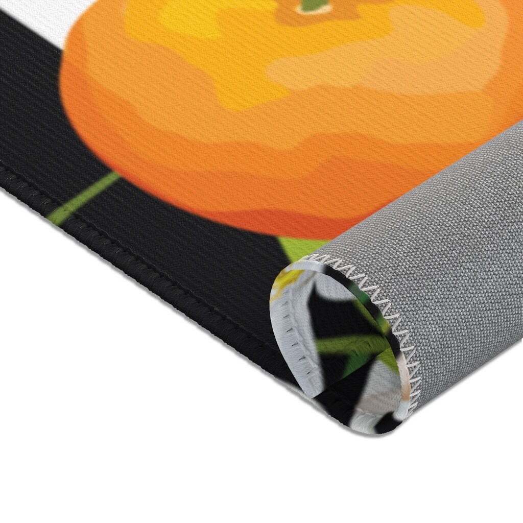 Lemon Rugs for Kitchen Area Rugs Orange and Lemons Etsy