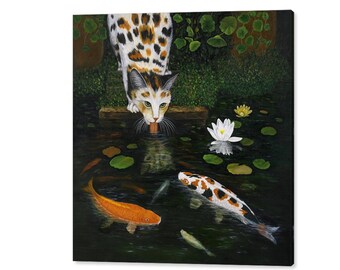 LAM キャンバスアート 「鯉」B4 LAM キャンバスアート 「鯉」B4