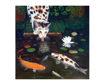 Koi fish cat online