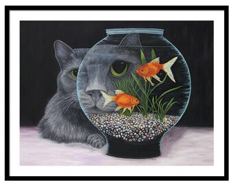 金魚の美術館で隠れニャンコを探せ！ 2月22日猫の日にアート