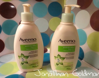 Aveeno Active Naturals Positively Radiant Body Lotion 354ml 12oz