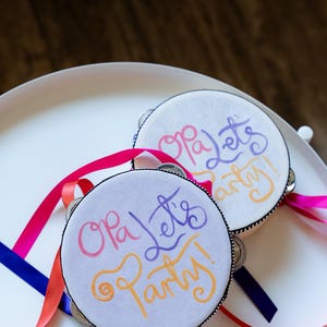 Customised Tambourines 6 inches