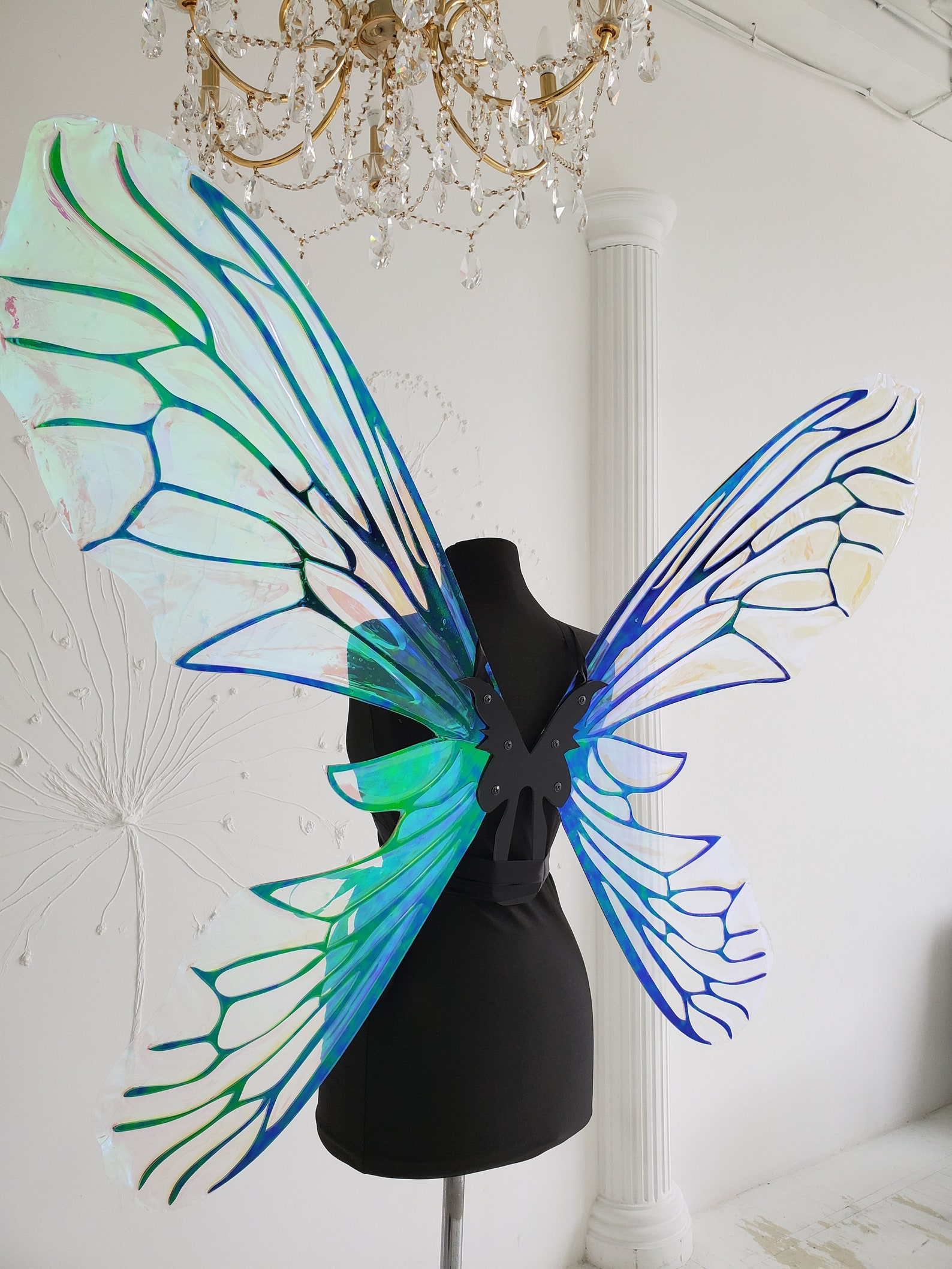 Fairy Wings Tinkerbell style iridescent costume girls Etsy