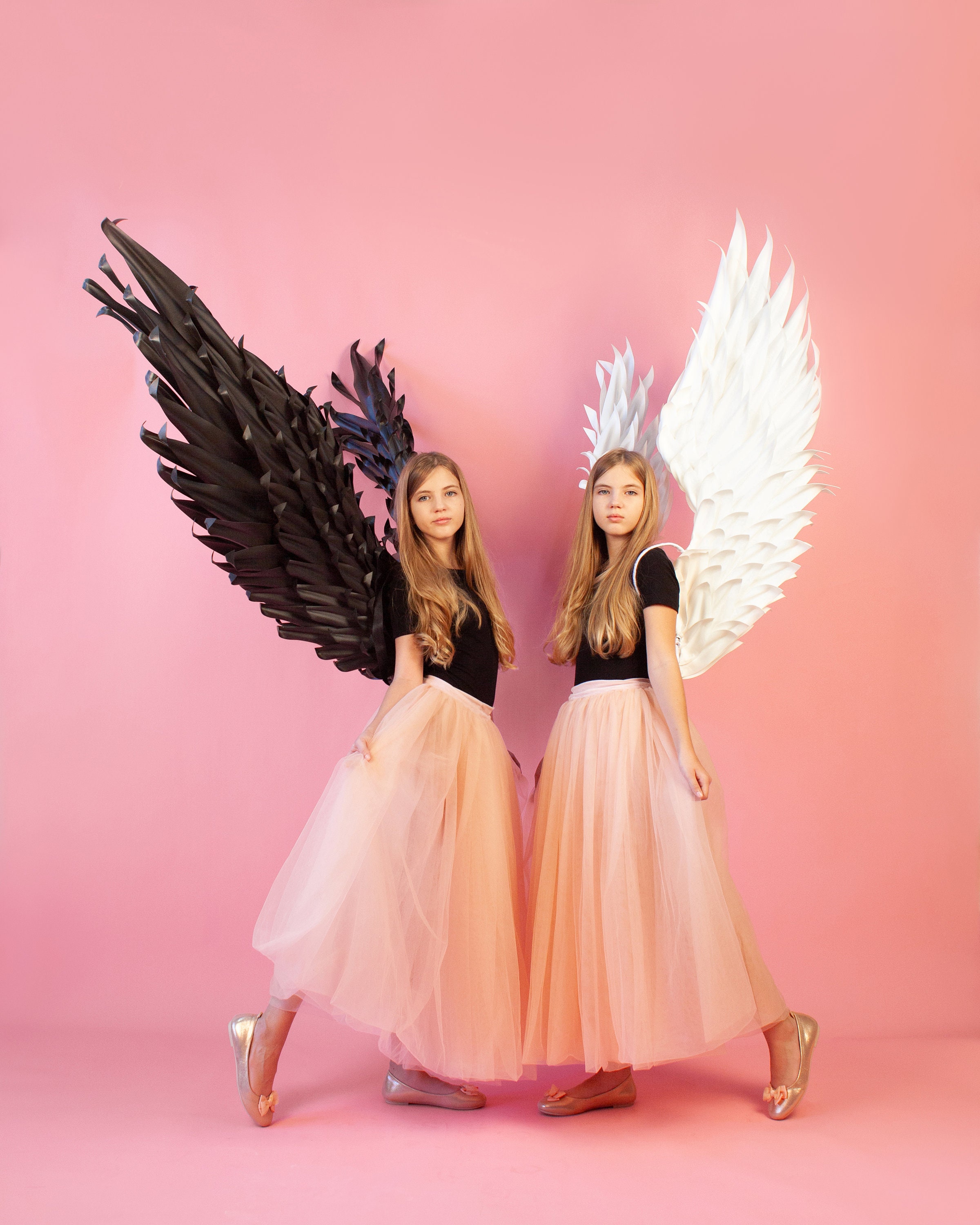 Angel Wings for Kids Black Wings Angel Wings Halloween Etsy