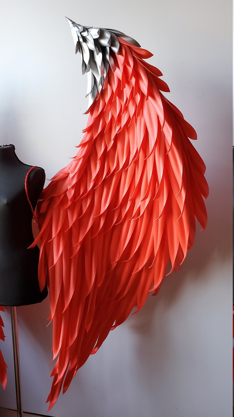 Wings Cosplay Angel wings costume Red devil wings adult | Etsy