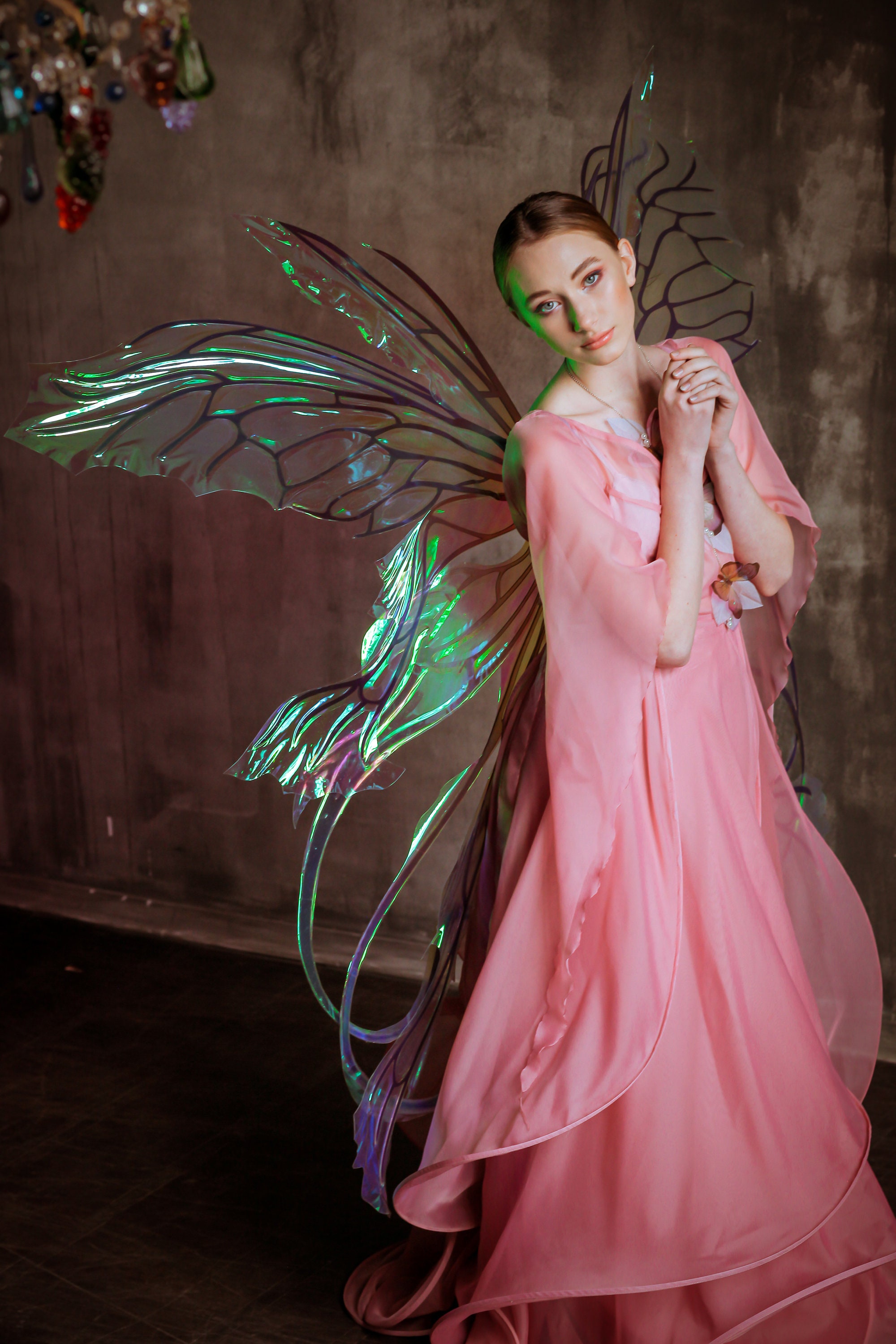 Fairy wings cosplay costume dragonfly wings halloween Etsy