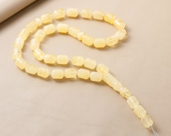 Natural Baltic Amber 33 Prayer Beads, Luxury Muslim Tasbih Rosary