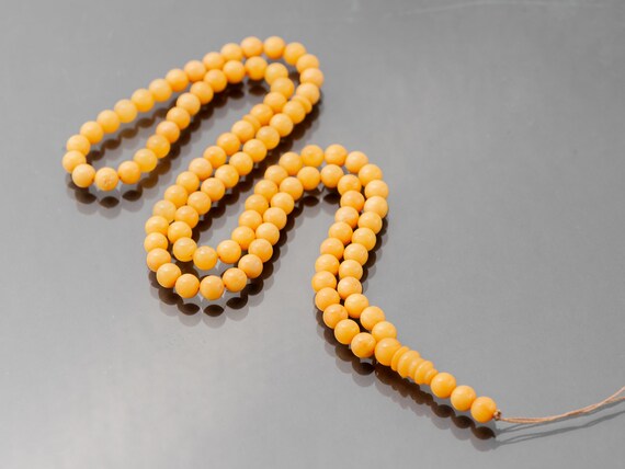 Natural amber prayer beads sale