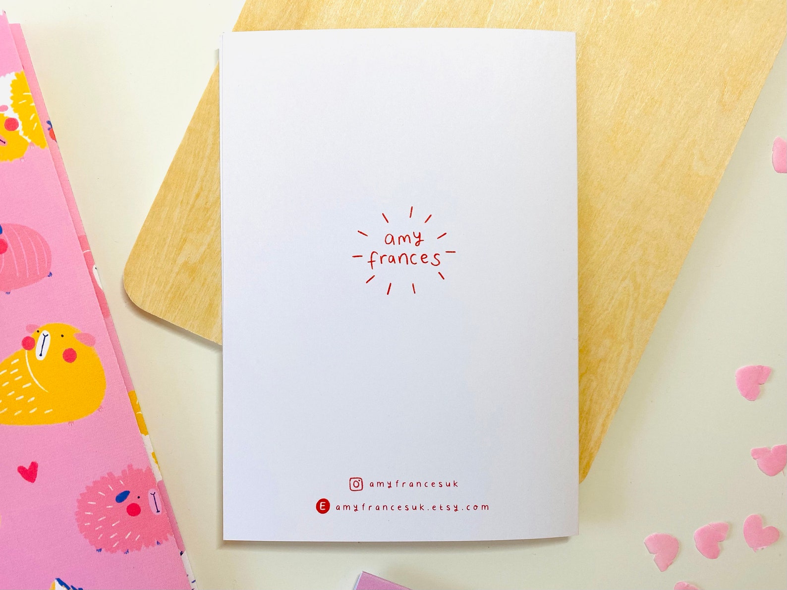 Roses Are Red Guinea Pig Greeting Card Funny Valentines | Etsy