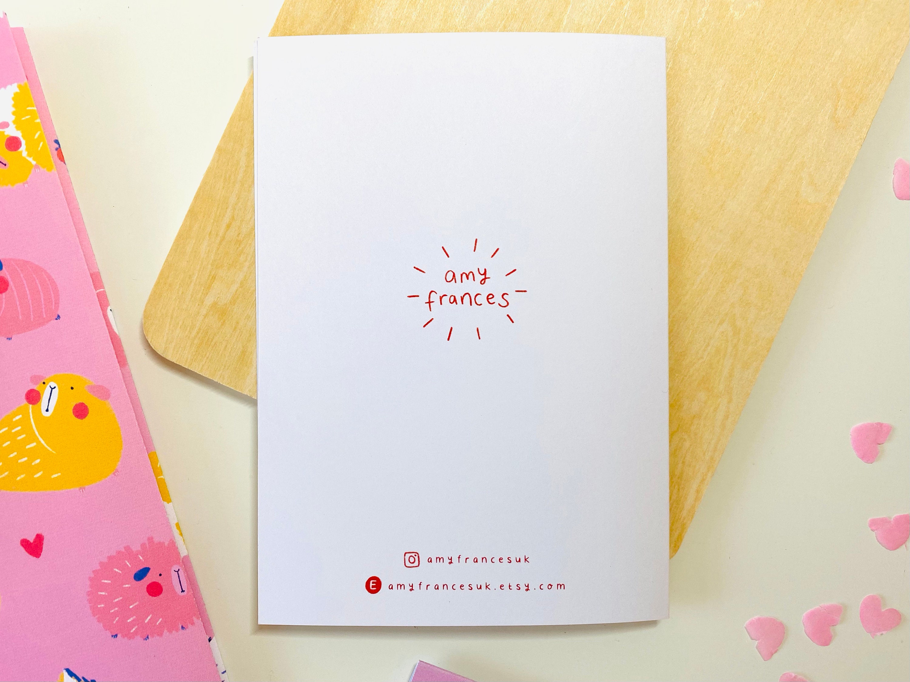 Roses Are Red Guinea Pig Greeting Card Funny Valentines | Etsy