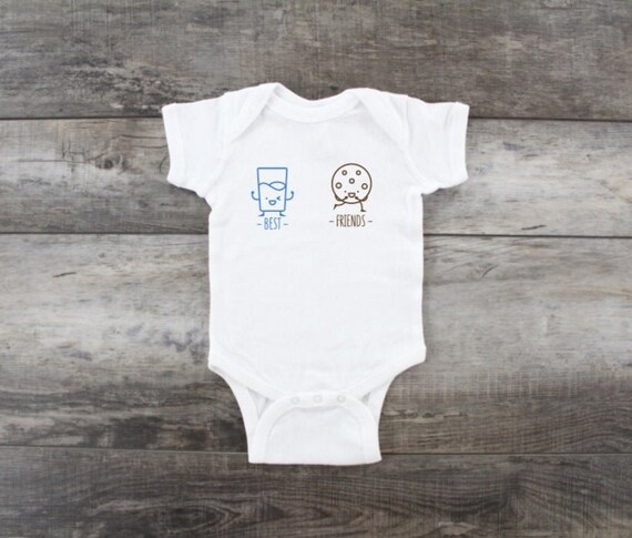 milk and cookies baby clothes