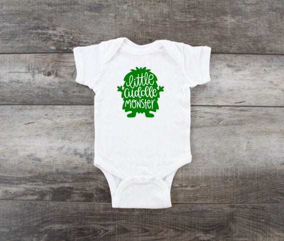 monster onesie baby