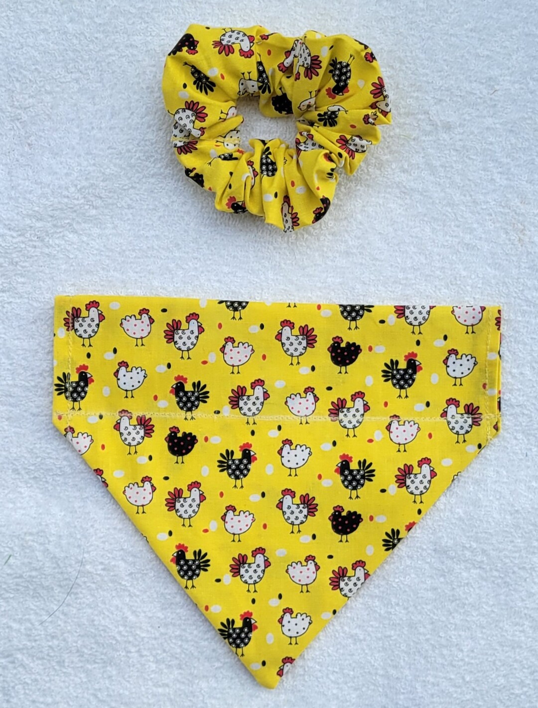 Chicken Dog and Cat Bandana With Optional Personalization Etsy