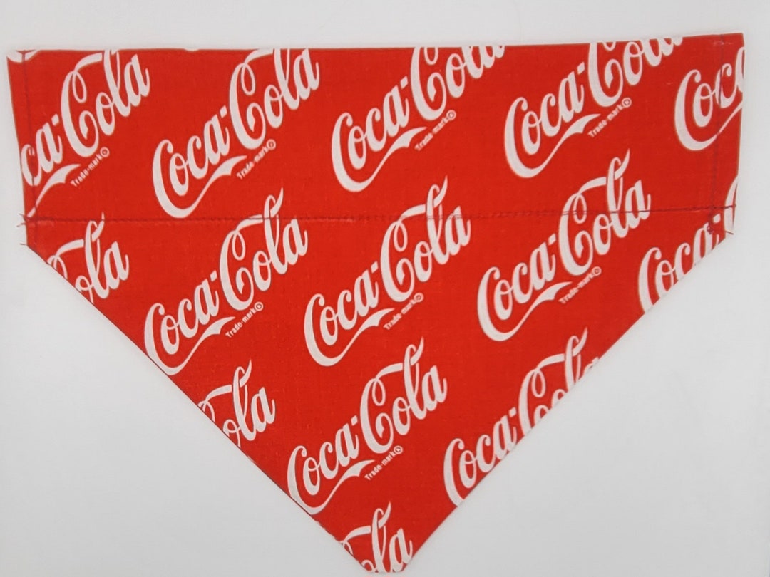 Coke Dog Bandana With Optional Personalization, Matching Mask, and Hair ...
