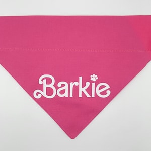 Barbie Barkie Dog and Cat Bandana