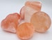 Christmas Sale - Natural Pink Himalayan Massage Stone, Set of 2 Available in Heart, Round Disc, Flat Round and Massage Bar shapes 