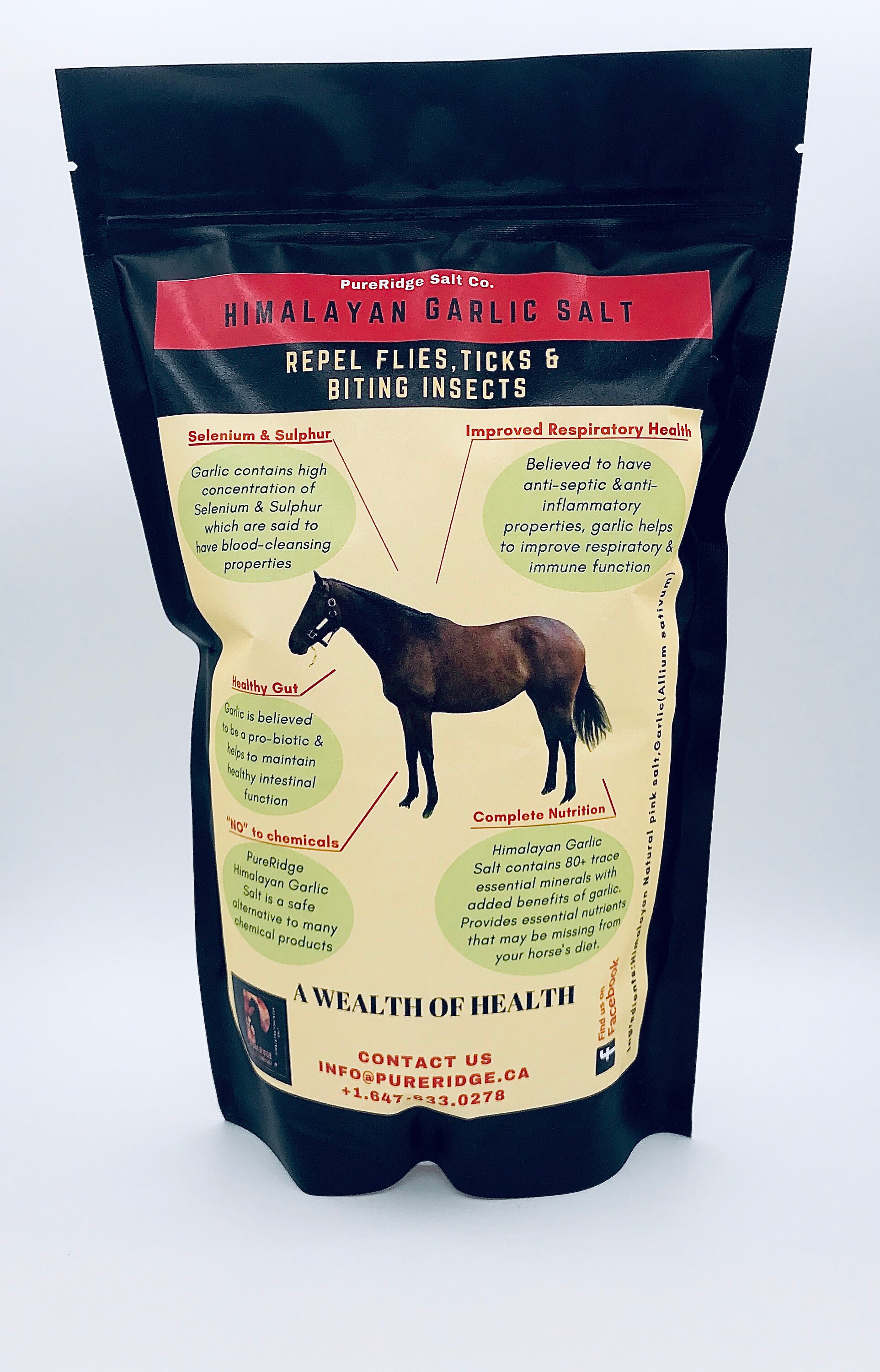 Himalayan Garlic Salt for Equine and Livestock Etsy