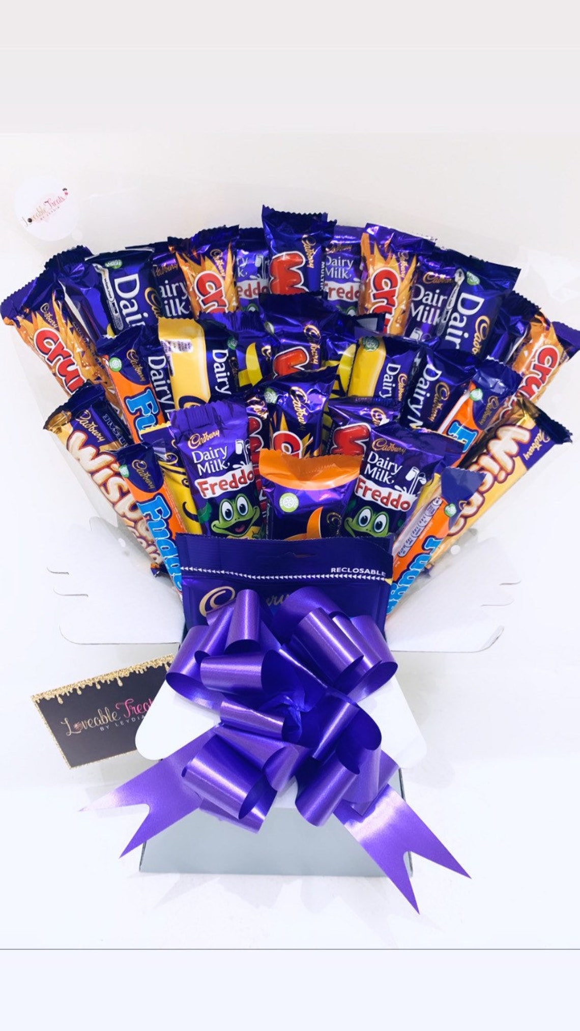 Chocolate Bouquet Cadbury Chocolate Hamper Birthday Gift | Etsy UK