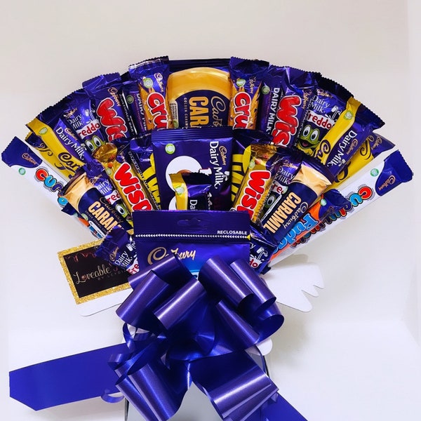 Valentine Candy Bouquet Etsy UK